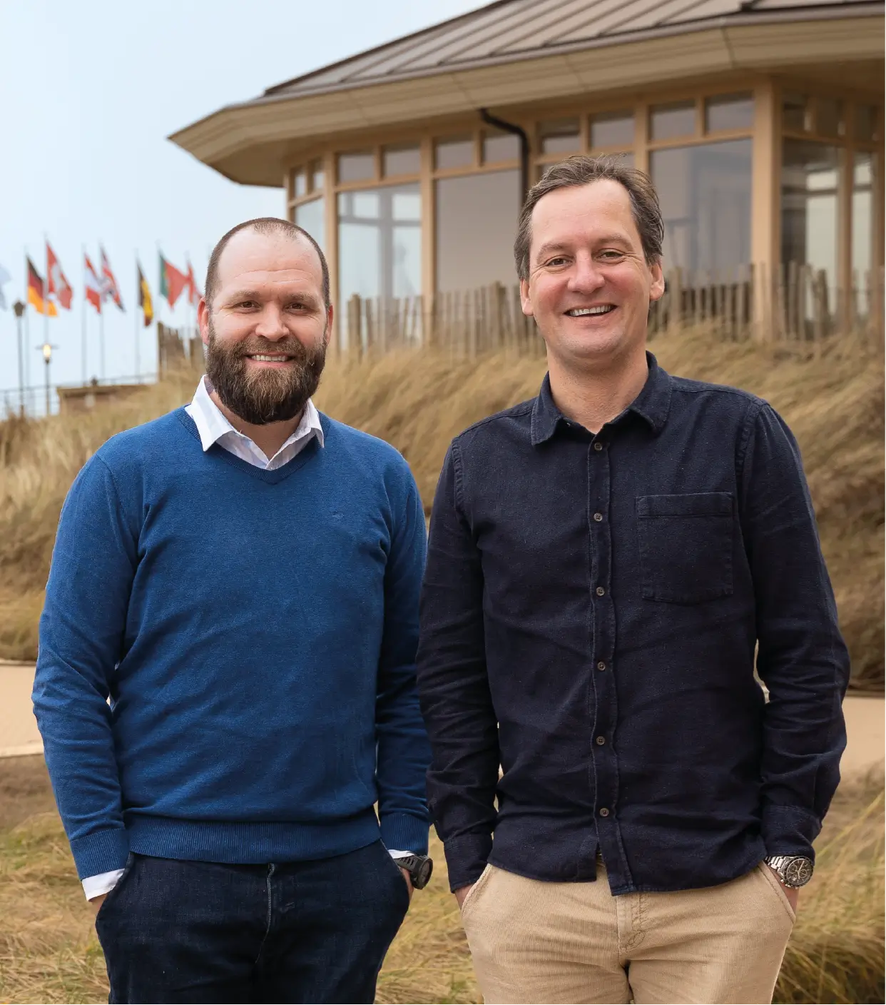 Foto van Jimmy van barentz en Hans-Peter van Creditdevice