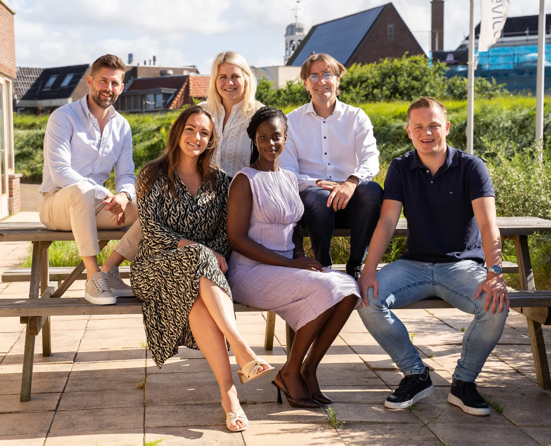 foto van het team van Service bij CreditDevice