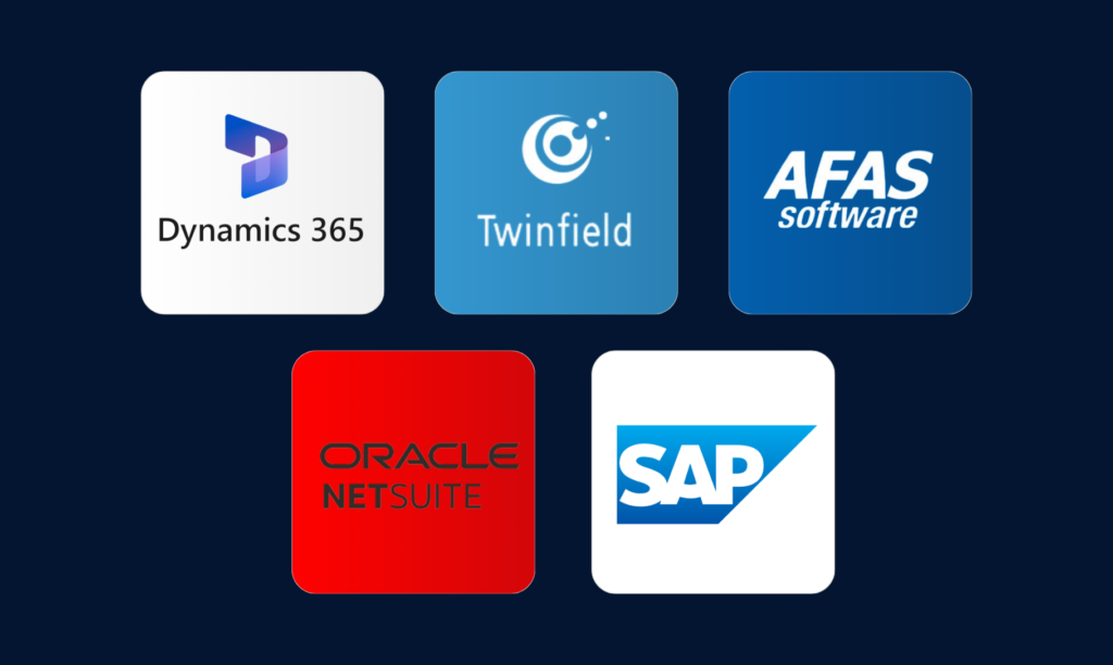 logo's van crm systemen